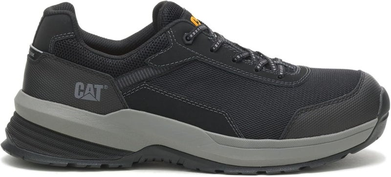CATERPILLAR CAT Streamline 2.0 Mesh CT Men’s Safety Shoe – Black | Composite Toe, SRX Slip Resistant - Image 1