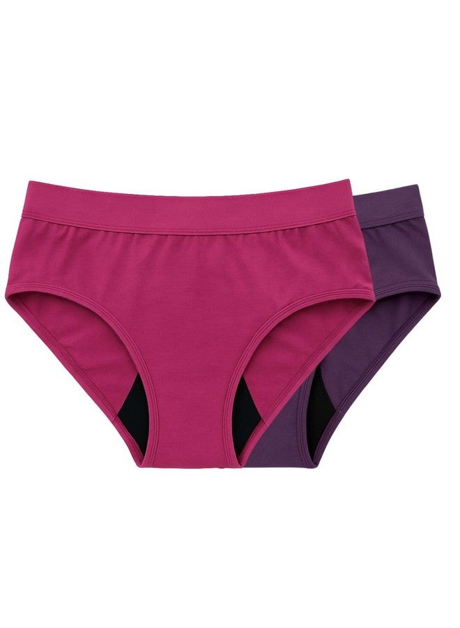 BAMBOOLOGY Bamboo Fabric Adult Women Diaper | Hygienic Comfort Pack of 2 (Fuchsia & Purple, XL) - Image 1