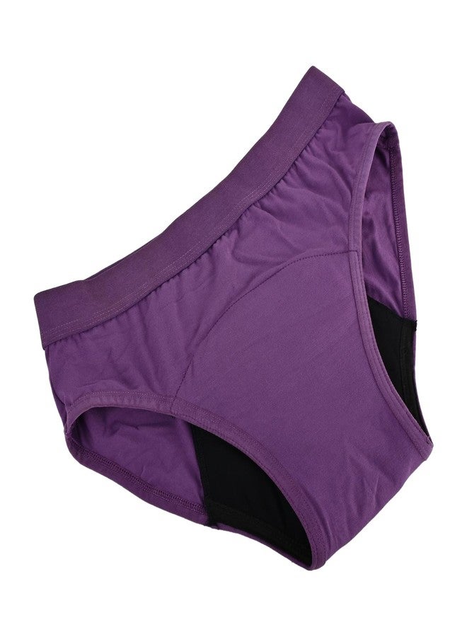 BAMBOOLOGY Bamboo Fabric Adult Women Diaper | Hygienic Comfort Pack of 2 (Fuchsia & Purple, XL) - Image 2