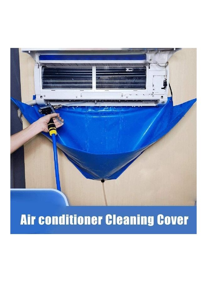 XiuWoo Waterproof Air Conditioner Cleaning Cover Blue - Image 2