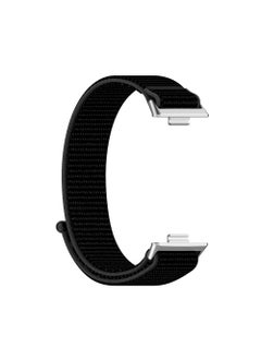 X-level 1 Pcs Nylon Band Compatible with Huawei Watch Fit 3 Strap,Soft Breathable Adjustable Elastic Sport Strap,Replacement Watch Band for Huawei Watch Fit 3 Accessories Black ﻿ ﻿  - Image 3