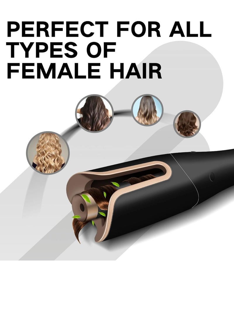 JAJEEK Automatic Ceramic Hair Curler for Curly Hair – 360° Rotation, Multi-Speed Settings, Ceramic Technology for Smooth & Long-Lasting Curls – Professional Curling Iron (DX1354) - Image 2