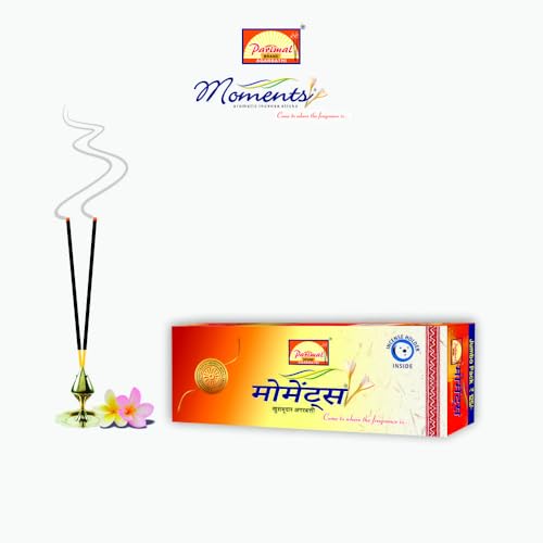 Parimal Moments Premium Incense/Agarbathi Sticks | Jumbo Value Pack (150g x 3 = 450g) | Sandalwood, Amber & Musk Scent | 45–50 Min Burn | Free Incense Holder in Each Pack | Pack of 3 - Image 5