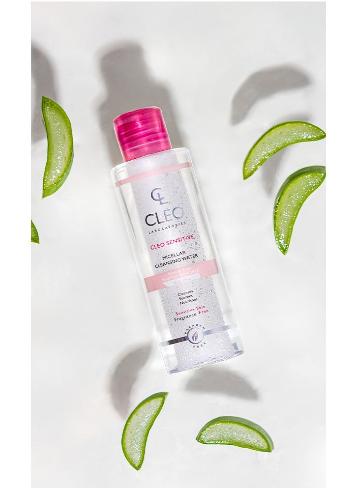 Cleo Sensitive Micellar Cleansing water 150 ml  - Image 2