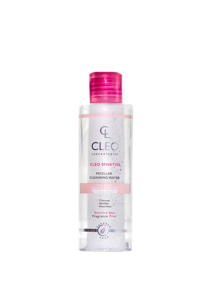 Cleo Sensitive Micellar Cleansing water 150 ml  - Image 1