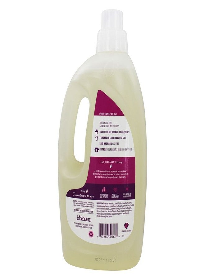 biokleen, Laundry Liquid, Free & Clear, 64 oz - Image 3