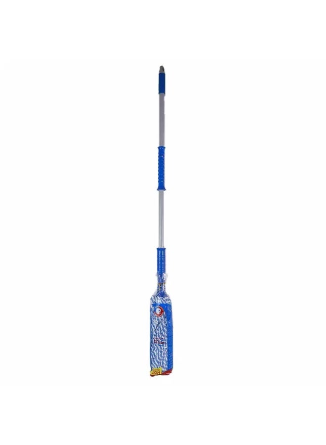Kleaner Twist Mob With Microfiber Mob Head And Self Lock Metal Handle- Blue - Image 2