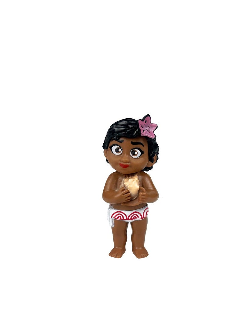 Y&D 6 Piece  Figures The Moana  Action Figure Toys For Fans Moana Series Figures Model Birthday Cake Toppers - Image 4