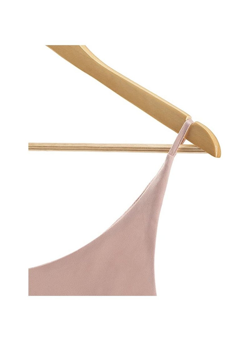 Whitmor 16 Piece Wood Suit Hangers Beige 0.44x 9.25x17.5inch - Image 5