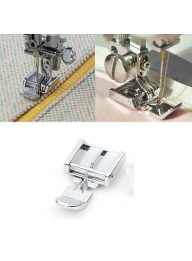 NIBEMINENT Zipper Foot 2 Sides Sewing Accessory Silver - Image 3