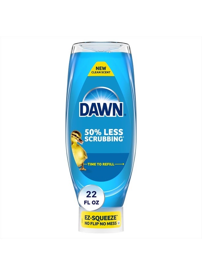 Dawn EZ-Squeeze Ultra Dish Soap Dishwashing Liquid, 22 fl oz - Image 1