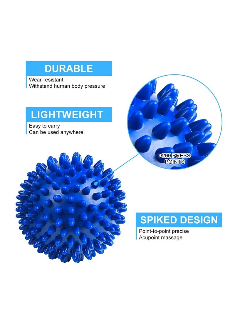 SYOSI 2 Pack Spiky Massage Ball Physical Therapy Hard Lacrosse for Myofascial Release and Trigger Point Deep Tissue Shower Wedding Party Decorations - Image 5