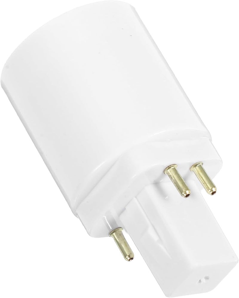 Uonlytech E27 Light Bulb Adapter G24q to E27 Socket Converter Elegant Lamp Holder for Home Commercial Use - Image 1