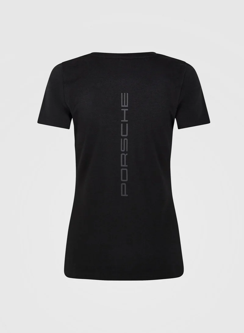 Porsche Womens Crew Neck Shortsleeve