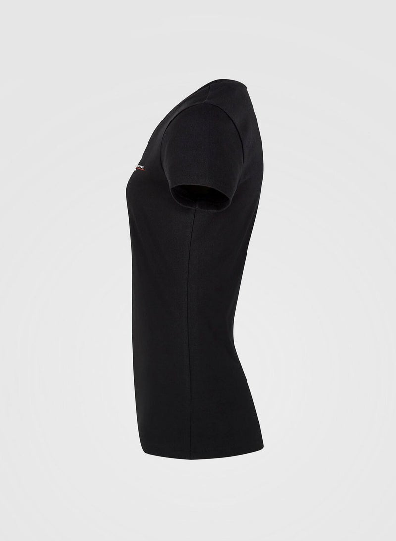Porsche Womens Crew Neck Shortsleeve - Image 3