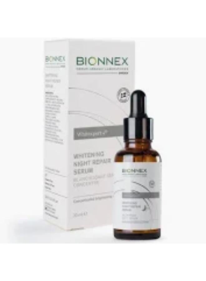 BIONNEX WHITEXPERT WHIT NIGHT REPAIR SERUM 30ML