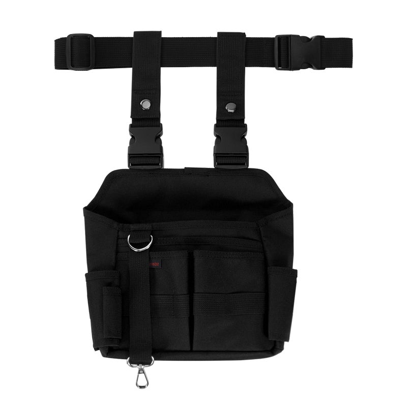KENOBE Tool Pouch Holster with Belt and Clip Around Your Leg Electrician Multifunctional Repair Bag Utility MultiTool Organizer for Automotive Craftsman Carpenter Construction - Image 2