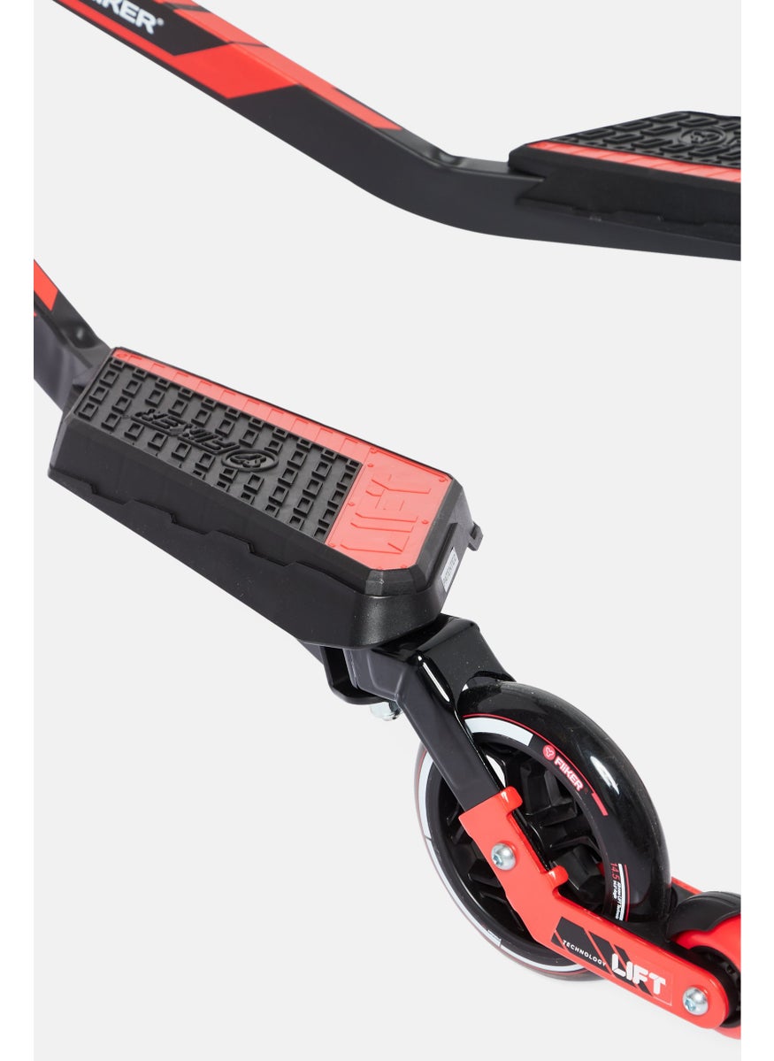 Yvolution Y Fliker Lift  Swing Wiggle Carving Scooter, Black  - Image 4