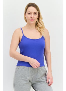 Champion x Casbia Women Sportswear Fit Sleeveless Outdoor Tops, Blue