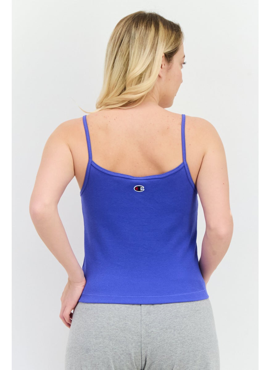 Champion - Champion x Casbia Women Sportswear Fit Sleeveless Outdoor Tops, Blue - Image 1