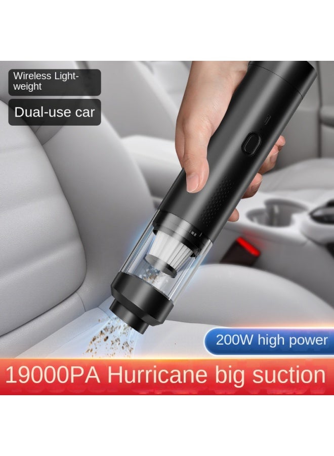 نيوترل مكنسة كهربائية للسيارة لتنظيف شعر الحيوانات الأليفة مكنسة كهربائية محمولة للسيارة بدون فرشاة مكنسة كهربائية لاسلكية للسيارة لجمع الغبار شفط ونفخ مزدوجة الغرض - Image 4