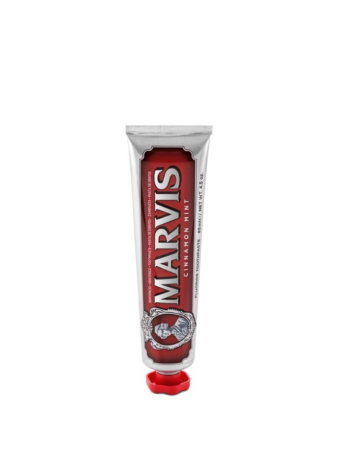 Marvis Cinnamon Mint Whitening Toothpaste | Fresh Breath & Complete Oral Care | 85ml