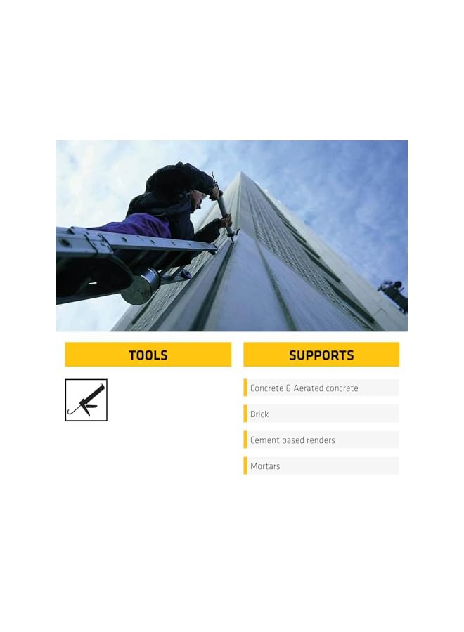 سيكا Flex Construction Plus مانع التسرب المرن متعدد الأغراض باللون البيج للمفاصل الخرسانية والمسبقة الصب. ختم علاج الرطوبة. مرن. سجق بيج 600 مل 443477 - Image 5