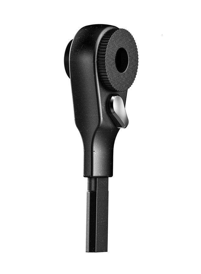 Galvanox Flat-end Ratchet Driver Designed for Leatherman Models - Compatible with Multi-tool Flat Bit Kits and Standard 1/4" Hex Bits (Black) - Image 5
