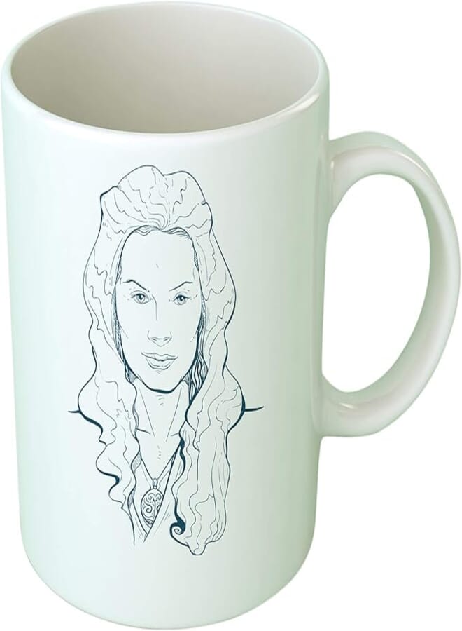 Upteetude Game of Thrones Coffee Mug (White)