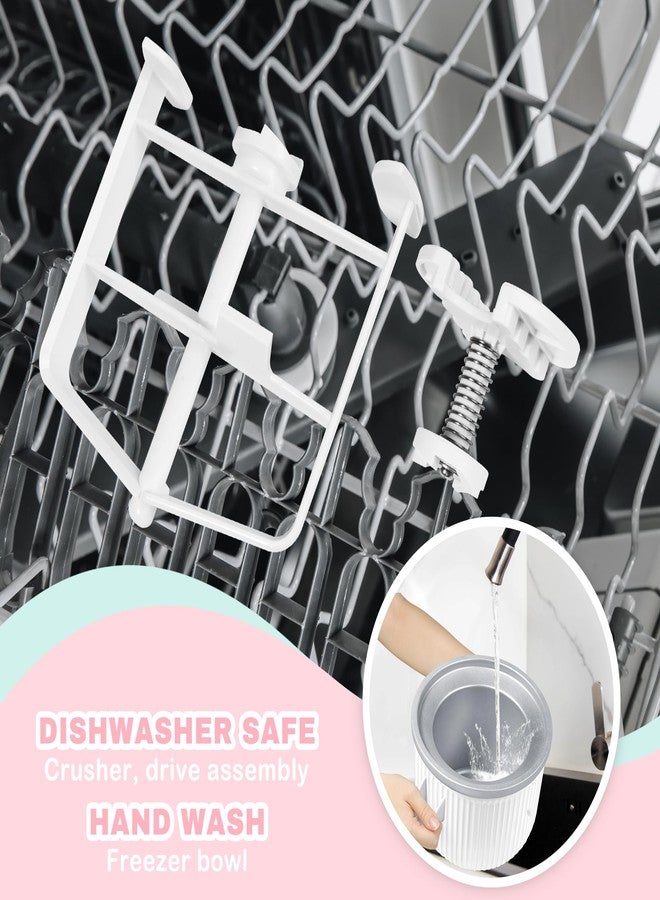 GLINK Ice Cream Maker Attachment for KitchenAid Stand Mixer, Compatible with Kitchenaid 4.5-5Qt Stand Mixer and 5-6Qt Bowl-LIF, 2-Quart Frozen Yogurt/Ice Cream/Sorbet Gelato Maker - Image 5