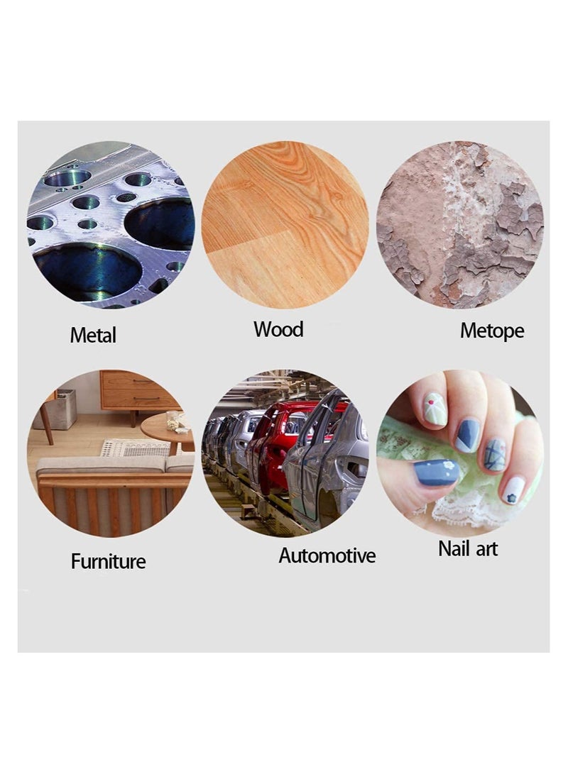 Sandpaper 80 Grit, Wet Dry Sanding Sheets, High Performance White Fused Alumina Abrasive Sandpaper for Wood Furniture Finishing, Automotive Polishing, 9 x 11 Inch, Purple, 10-Pack - Image 4