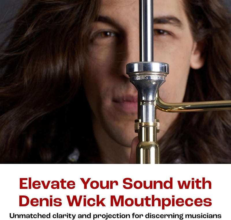 Denis Wick Heritage Classic Trumpet Mouthpiece Silver Plated, 5882-3 - Barrel Backbore for Balanced Airflow and Tone - Trumpet Accessories for Effortless Articulation 16.75 x 5.05 x 3.7mm - Image 3