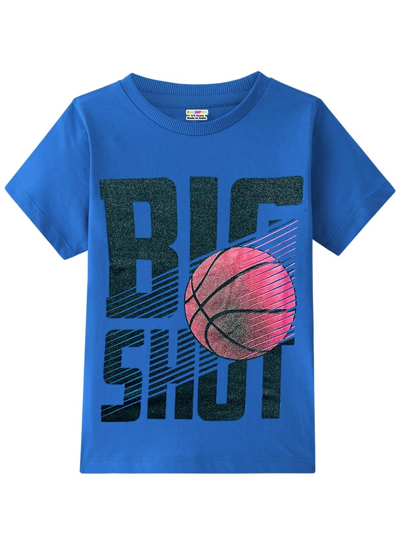 Kuchipoo Boys Regular Fit Half Sleeves Cotton T-Shirts (KUC-TSHRT-436K, 4-5 Years, Multi-Colored) - Image 4
