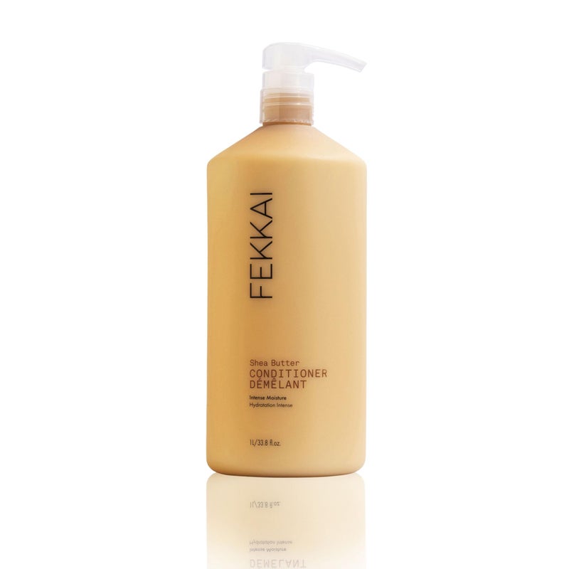 Fekkai Shea Butter Conditioner - 1 Liter - Moisturizes & Hydrates - Reduces Frizz by 61% Up to 12H - Free of Sulfates, Parabens, Phthalates - Vegan, Cruelty-Free - Image 1