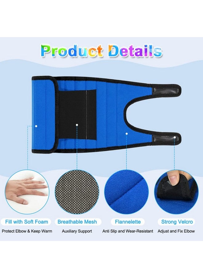 Zelen Thumb Sucking Stop for Kid (1 Pair) Thumb Sucking Guard Nail Biting Treatment for Kids Toddlers Finger Sucking Stop Biting Nails Anti Thumb Sucking Finger Hand Stopper Elbow Immobilizer Brace - Image 5