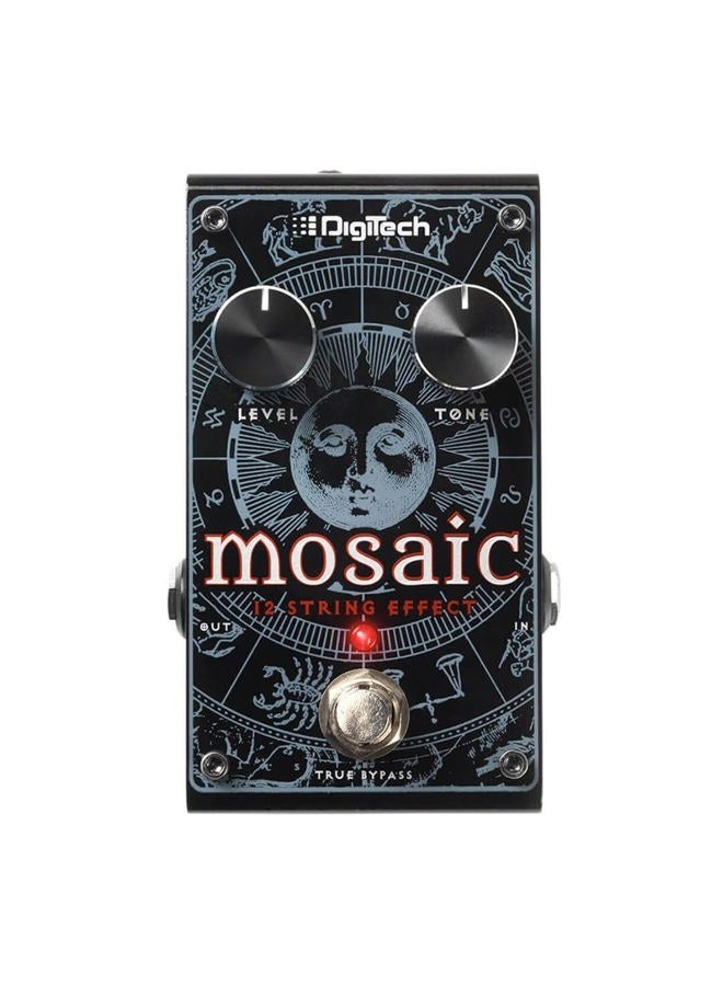 digi-tech Mosaic Polyphonic 12 String Effect Pedal for Guitars - Image 1