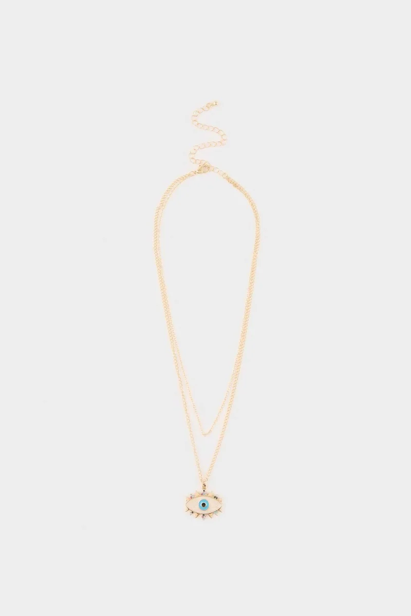 Defacto  Woman 2 Piece Necklace Set for Women | Best Price UAE