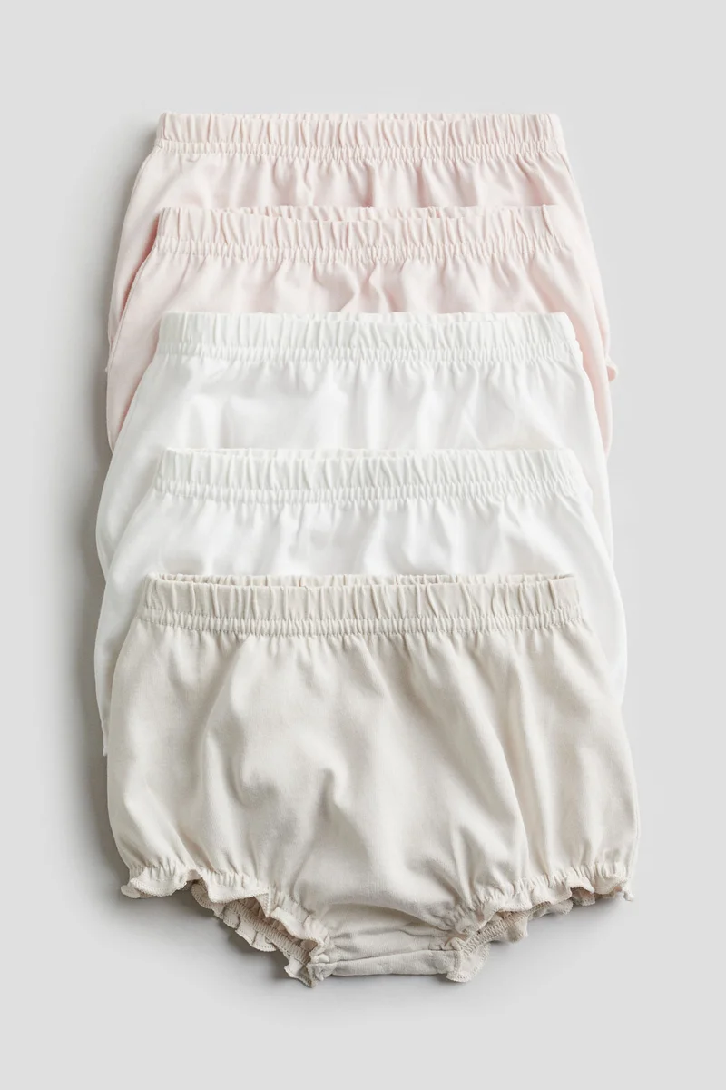 H&M 5-pack cotton jersey bloomers