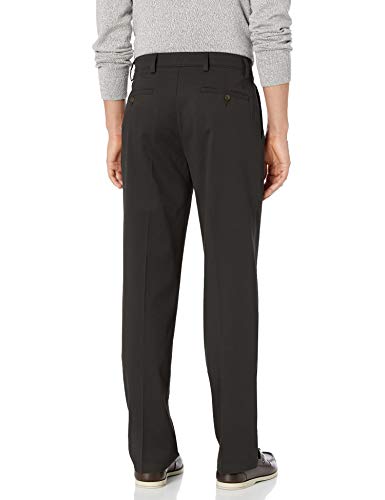 Dockers Men's Classic Fit Easy Khaki Pants (Standard and Big & Tall), Black, 44W x 30L - Image 2