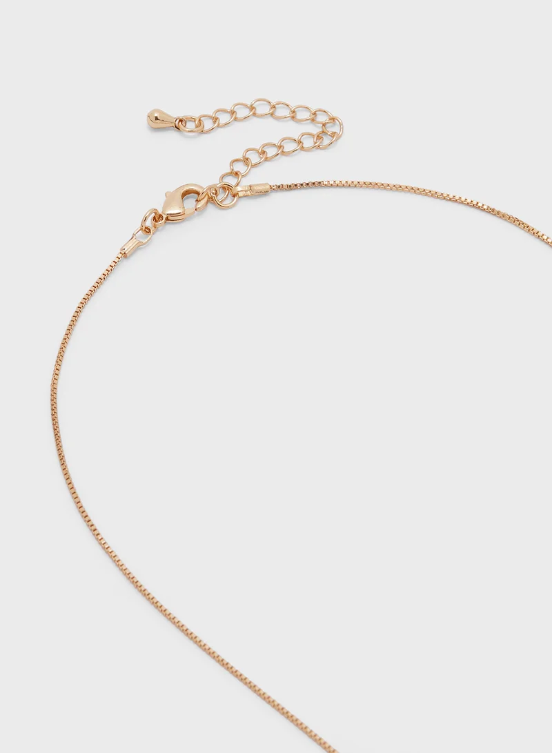 Ella Limited Edition Pearl Pendant Necklace  & Drop Earrings Set