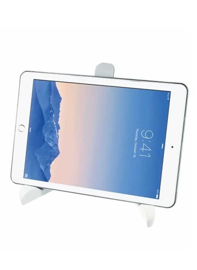 ليكسيس حامل قابل للطي لجهاز iPad Pro 12.9/iPad Air2/iPad Mini 4/Samsung Galaxy Tab S2 8.0 أبيض  - Image 1