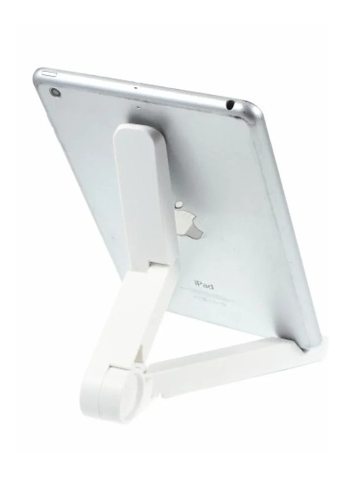 ليكسيس حامل قابل للطي لجهاز iPad Pro 12.9/iPad Air2/iPad Mini 4/Samsung Galaxy Tab S2 8.0 أبيض  - Image 2