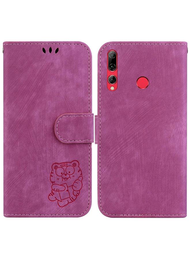 Zaboon Case For Huawei P Smart+ 2019 / Enjoy 9s Little Tiger Embossed Leather Phone Case - Image 1