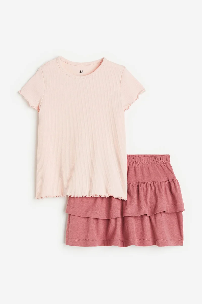 H&M 2-piece cotton set