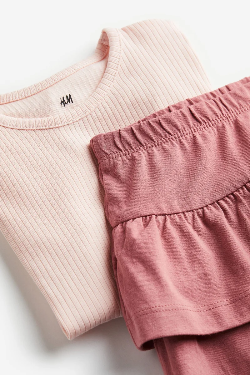 H&M 2-piece cotton set
