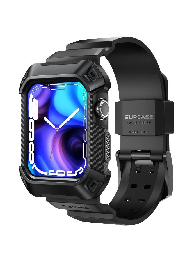 SupCase Schutzhülle für Apple Watch 44mm Series 6/5/4/SE [Unicorn Beetle Pro] Rugged Protective Case with Strap Bands