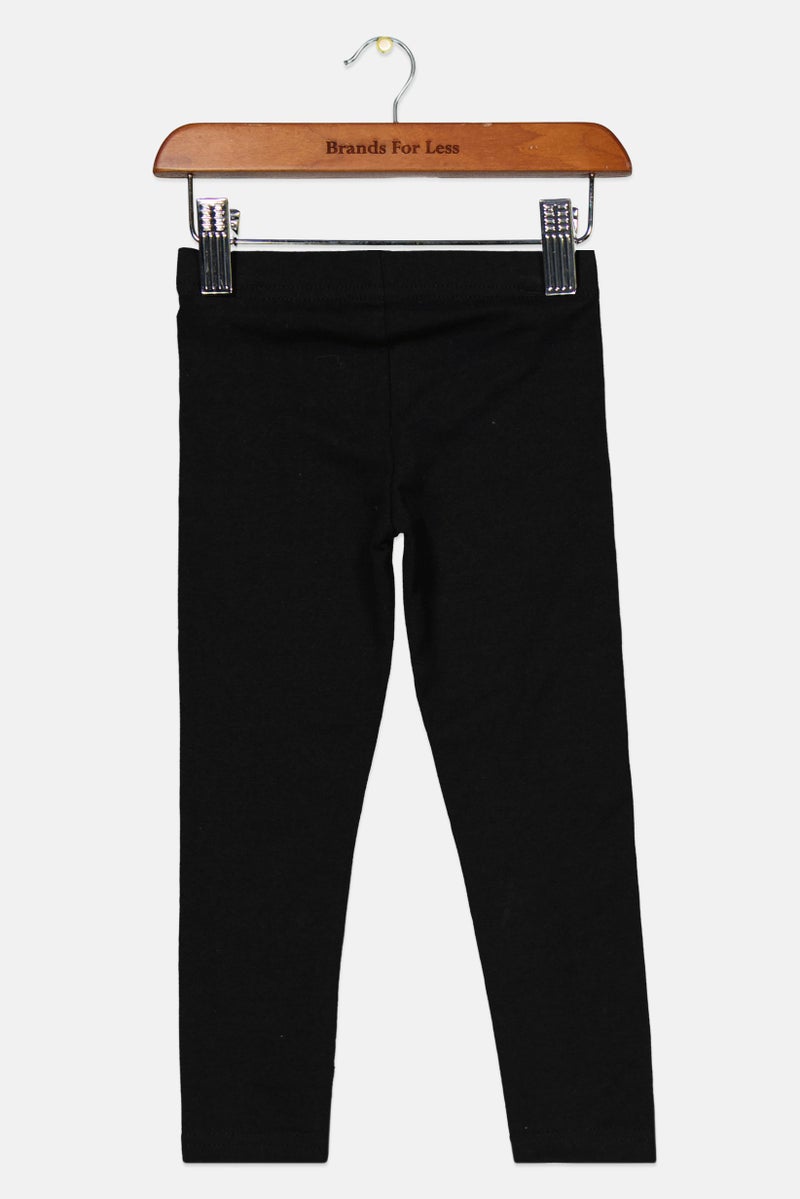 carter's بنطال ضيق سادة للبنات الصغار، أسود - Image 2