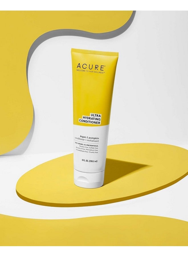 Acure Ultra Hydrating Conditioner | 100% Vegan | With Argan & Pumpkin | 8 Fl Oz - Image 2