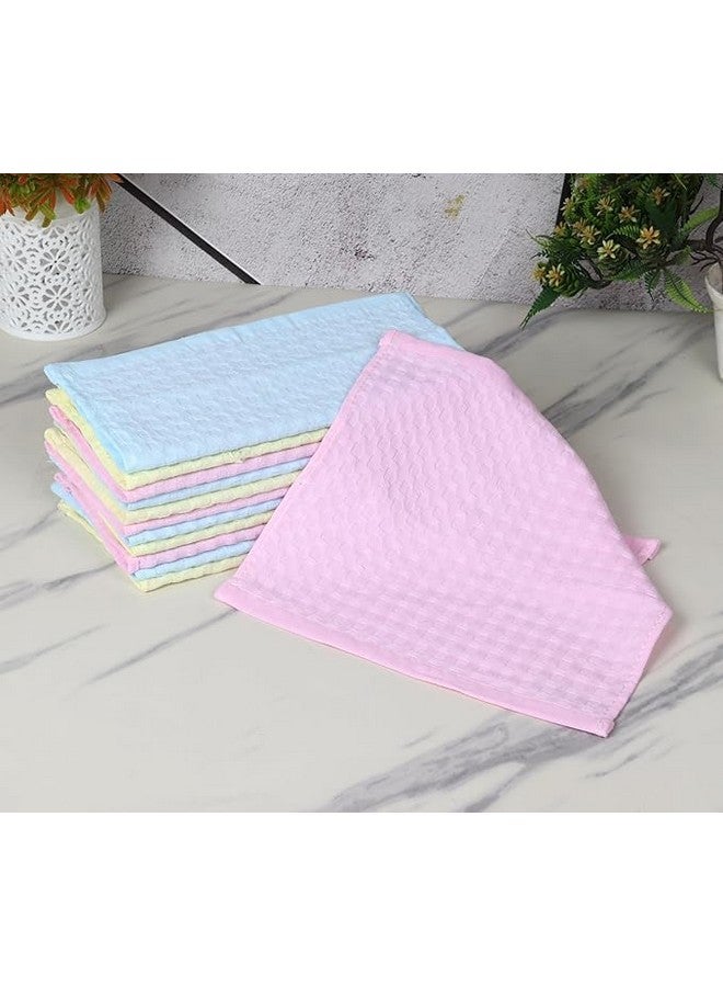 Fashiol Women's Good Look Very Soft and Thick Cotton Face Towels (Multicolour, 10.5 x 10.5 Inch) (Assorted Colour, Size 10.5 x 10.5 inch) - Image 4