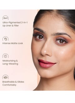 Swiss Beauty Swiss Beauty Stain Matte Lipstick Bare 3.4gm  - Image 3